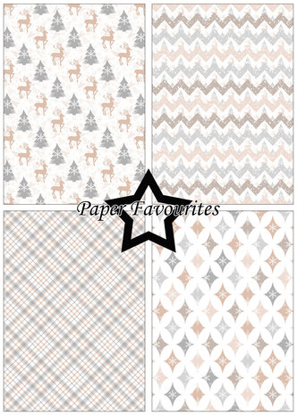 Paper Favourites Winter Wishes A5 Paper Pad (PFA192)