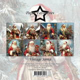 Paper Favourites Vintage Santa 6x6 Inch Paper Pad (PF550)