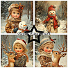 Paper Favourites Vintage Winter 6x6 Inch Paper Pad (PF551) Paper Favourites Vintage Winter 6x6 Inch Paper Pad (PF551)