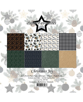 Paper Favourites Christmas Joy 12x12 Inch Paper Pad (PF749)