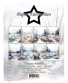 Paper Favourites Frosty Winter A6 Paper Pad (PFA590)