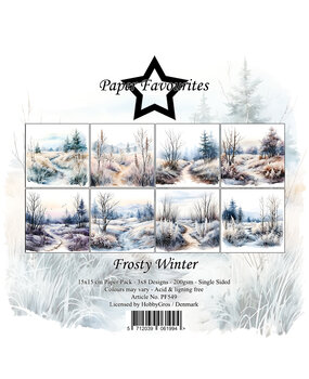 Paper Favourites Frosty Winter 6x6 Inch Paper Pad (PF549)