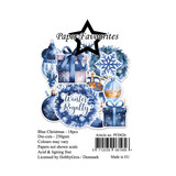 Paper Favourites Die-Cuts A7 Blue Christmas (18pcs) (PFD026)