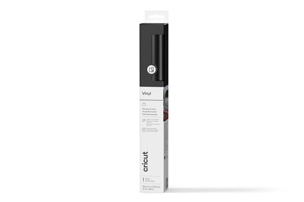 Cricut Permanent Premium Vinyl 12x48 Inch Black (2011348) Cricut Permanent Premium Vinyl 12x48 Inch Black (2011348)