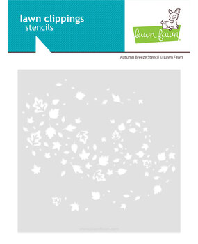 Lawn Fawn Autumn Breeze Lawn Clippings Stencil (LF3873)