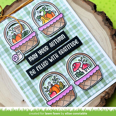 Lawn Fawn Henry's Build-A-Sentiment Fall Clear Stamps (LF3861) Lawn Fawn Henry's Build-A-Sentiment Fall Clear Stamps (LF3861)