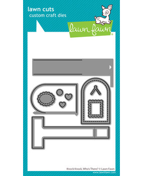 Lawn Fawn Knock Knock, Who's There? Lawn Cuts Dies (LF3863)