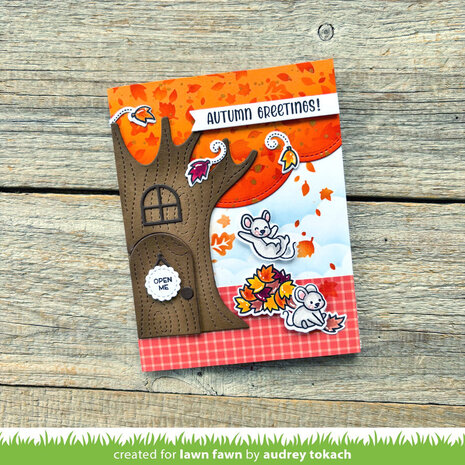 Lawn Fawn Knock, Knock, Who's There? Tree Add-On Lawn Cuts Dies (LF3865) Lawn Fawn Knock, Knock, Who's There? Tree Add-On Lawn Cuts Dies (LF3865)