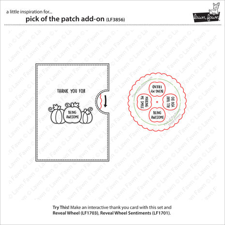 Lawn Fawn Pick of the Patch Add-On Clear Stamps (LF3856) Lawn Fawn Pick of the Patch Add-On Clear Stamps (LF3856)