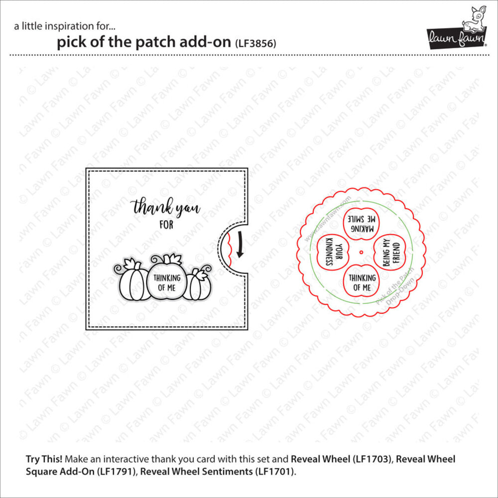 Lawn Fawn Pick of the Patch Add-On Clear Stamps (LF3856) Lawn Fawn Pick of the Patch Add-On Clear Stamps (LF3856)