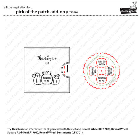 Lawn Fawn Pick of the Patch Add-On Clear Stamps (LF3856) Lawn Fawn Pick of the Patch Add-On Clear Stamps (LF3856)