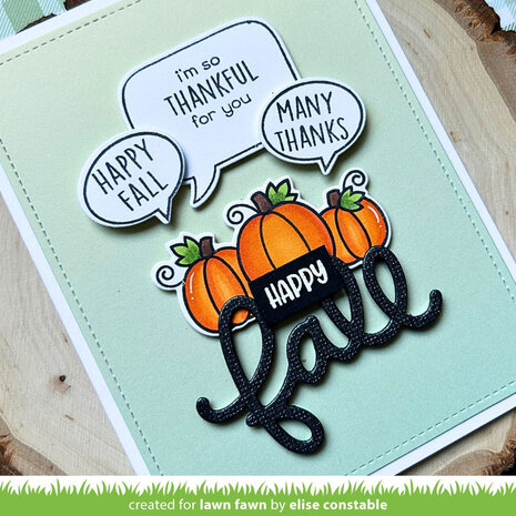 Lawn Fawn Scripty Fall Lawn Cuts Dies (LF3871) Lawn Fawn Scripty Fall Lawn Cuts Dies (LF3871)