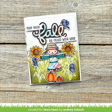 Lawn Fawn Scripty Fall Lawn Cuts Dies (LF3871) Lawn Fawn Scripty Fall Lawn Cuts Dies (LF3871)