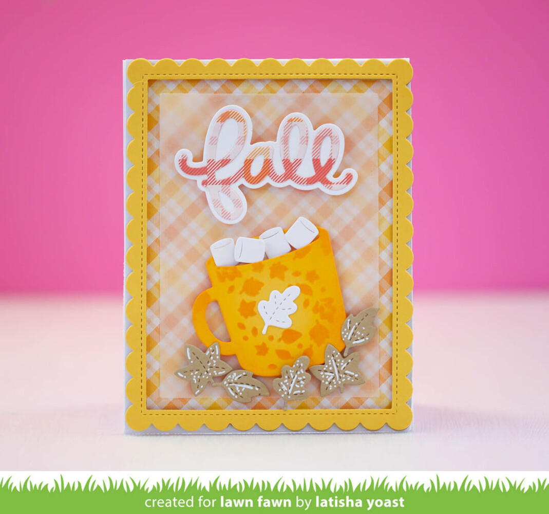 Lawn Fawn Scripty Fall Lawn Cuts Dies (LF3871) Lawn Fawn Scripty Fall Lawn Cuts Dies (LF3871)