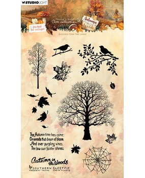 Studio Light Autumn In The Woods Clear Stamps Autumn-time Has Come (JMA-AW-STAMP875)