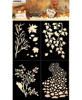 Studio Light Autumn In The Woods Mask Autumn Pathway (JMA-AW-MASK371)