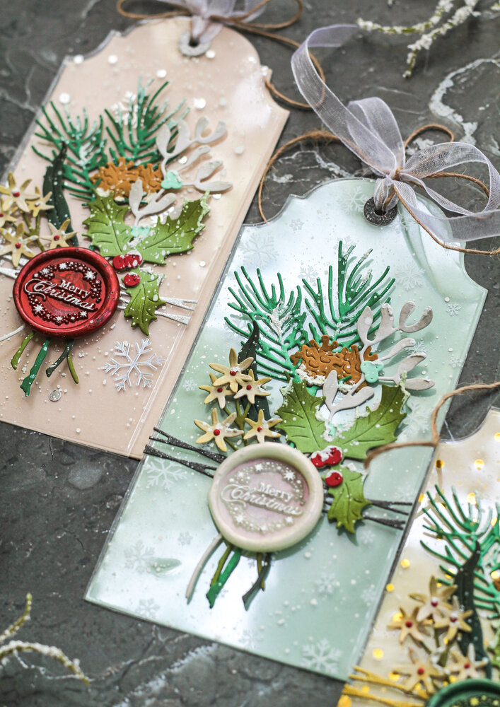 Studio Light Snowflakes Gold Christmas Acetate Sheet (SL-ES-ACS16) Studio Light Snowflakes Gold Christmas Acetate Sheet (SL-ES-ACS16)