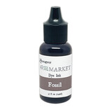 Ranger 49 & Market Dye Ink Re-Inkers Fossil 0.5 fl oz (FMI92544)