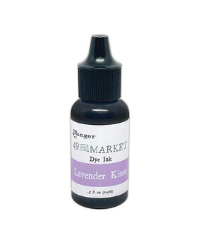 Ranger 49 & Market Dye Ink Re-Inkers Lavender Kisses 0.5 fl oz (FMI92575)