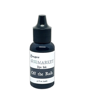 Ranger 49 & Market Dye Ink Re-Inkers Off the Rails 0.5 fl oz (FMI92599)