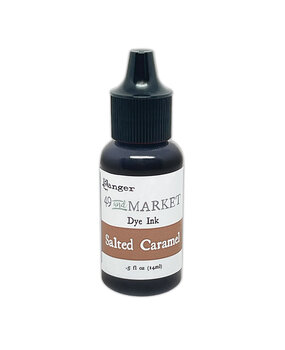 Ranger 49 & Market Dye Ink Re-Inkers Salted Caramel 0.5 fl oz (FMI92629)
