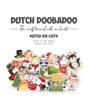 Dutch Doobadoo Christmas in a Cup Die-Cuts (22pcs) (474.007.510)