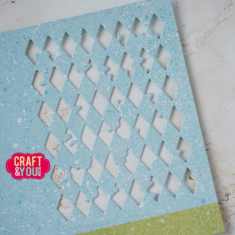 Craft & You Design Rhombus Background Dies (CW368) Craft & You Design Rhombus Background Dies (CW368)