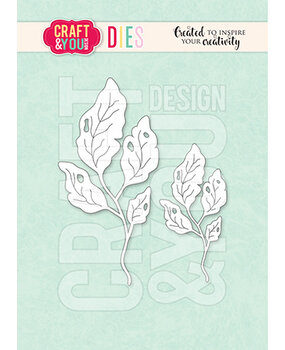 Craft & You Design Vintage Leaves by Gosia Dies (CW362)