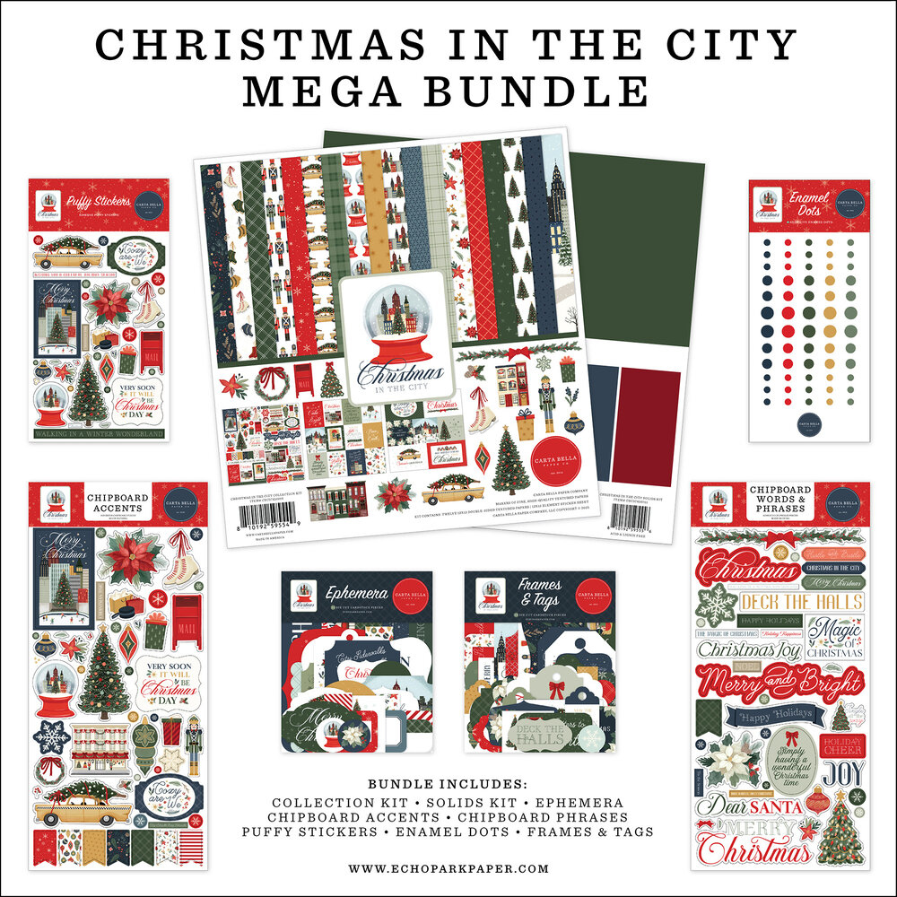 Carta Bella Christmas In The City Mega Bundle (CBCIC456050)