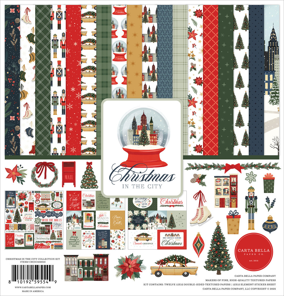 Carta Bella Christmas In The City Mega Bundle (CBCIC456050)