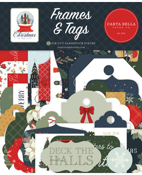 Carta Bella Christmas In The City Frames & Tags (CBCIC456025)