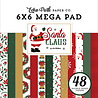 Echo Park Santa Claus 6x6 Inch Cardmakers Mega Pad (SC457031) Echo Park Santa Claus 6x6 Inch Cardmakers Mega Pad (SC457031)