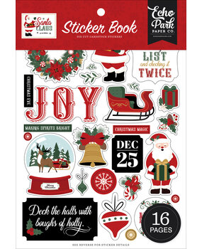 Echo Park Santa Claus Sticker Book (SC457029)