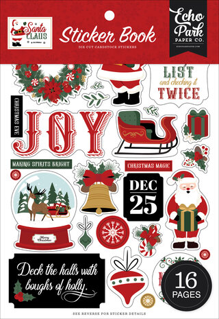 Echo Park Santa Claus Sticker Book (SC457029)