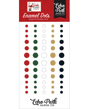 Echo Park Santa Claus Enamel Dots (SC457028)
