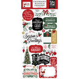 Echo Park Santa Claus Chipboard Word & Phrases (SC457022)