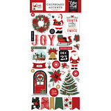 Echo Park Santa Claus Chipboard Accents (SC457021)