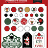 Echo Park Santa Claus Adhesive Brads (SC457020)