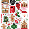 Echo Park Santa's Christmas Delivery Puffy Stickers (SCD459066)
