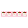 Echo Park Santa's Christmas Delivery Washi Tape Pink Jolly Santa (SCD459037)