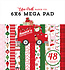 Santa's Christmas Delivery 6x6 Inch Cardmakers Mega Pad (SCD459031) Santa's Christmas Delivery 6x6 Inch Cardmakers Mega Pad (SCD459031)