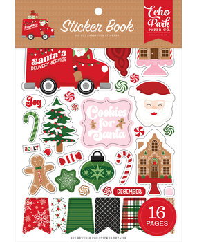 Echo Park Santa's Christmas Delivery Sticker Book (SCD459029) Echo Park Santa's Christmas Delivery Sticker Book (SCD459029)