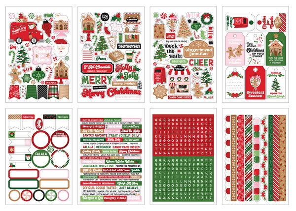 Echo Park Santa's Christmas Delivery Sticker Book (SCD459029)
