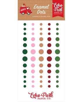 Echo Park Santa's Christmas Delivery Enamel Dots (SCD459028) Echo Park Santa's Christmas Delivery Enamel Dots (SCD459028)