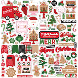 Echo Park Santa's Christmas Delivery Element Sticker (SCD459014)