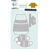 Creative Craftlab Friendz Cutting Die Accessoires Sweater (CCL-FR-CD988)