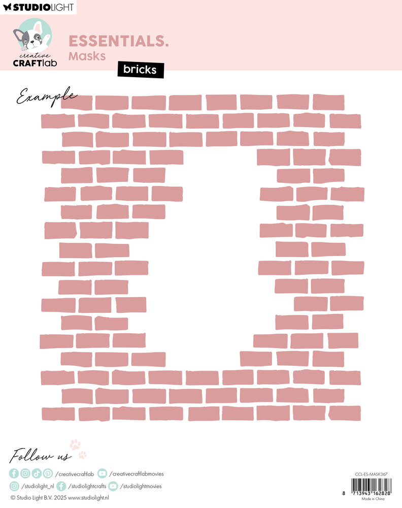 Creative Craftlab Bricks Essentials Masks (CCL-ES-MASK367) Creative Craftlab Bricks Essentials Masks (CCL-ES-MASK367)
