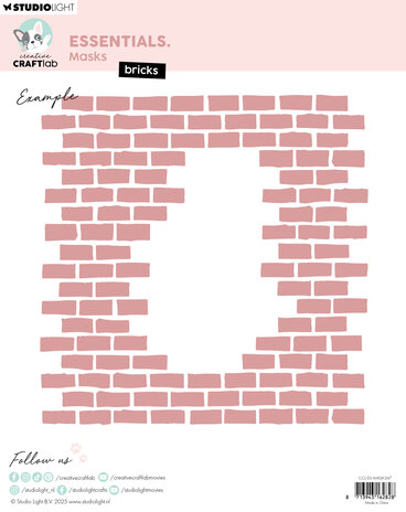 Creative Craftlab Bricks Essentials Masks (CCL-ES-MASK367) Creative Craftlab Bricks Essentials Masks (CCL-ES-MASK367)