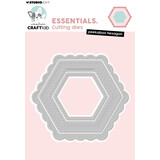 Creative Craftlab Peekaboo Hexagon Essentials Cutting Die (CCL-ES-CD1047)