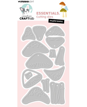 Creative Craftlab Mushrooms Essentials Cutting Die (CCL-ES-CD1045)